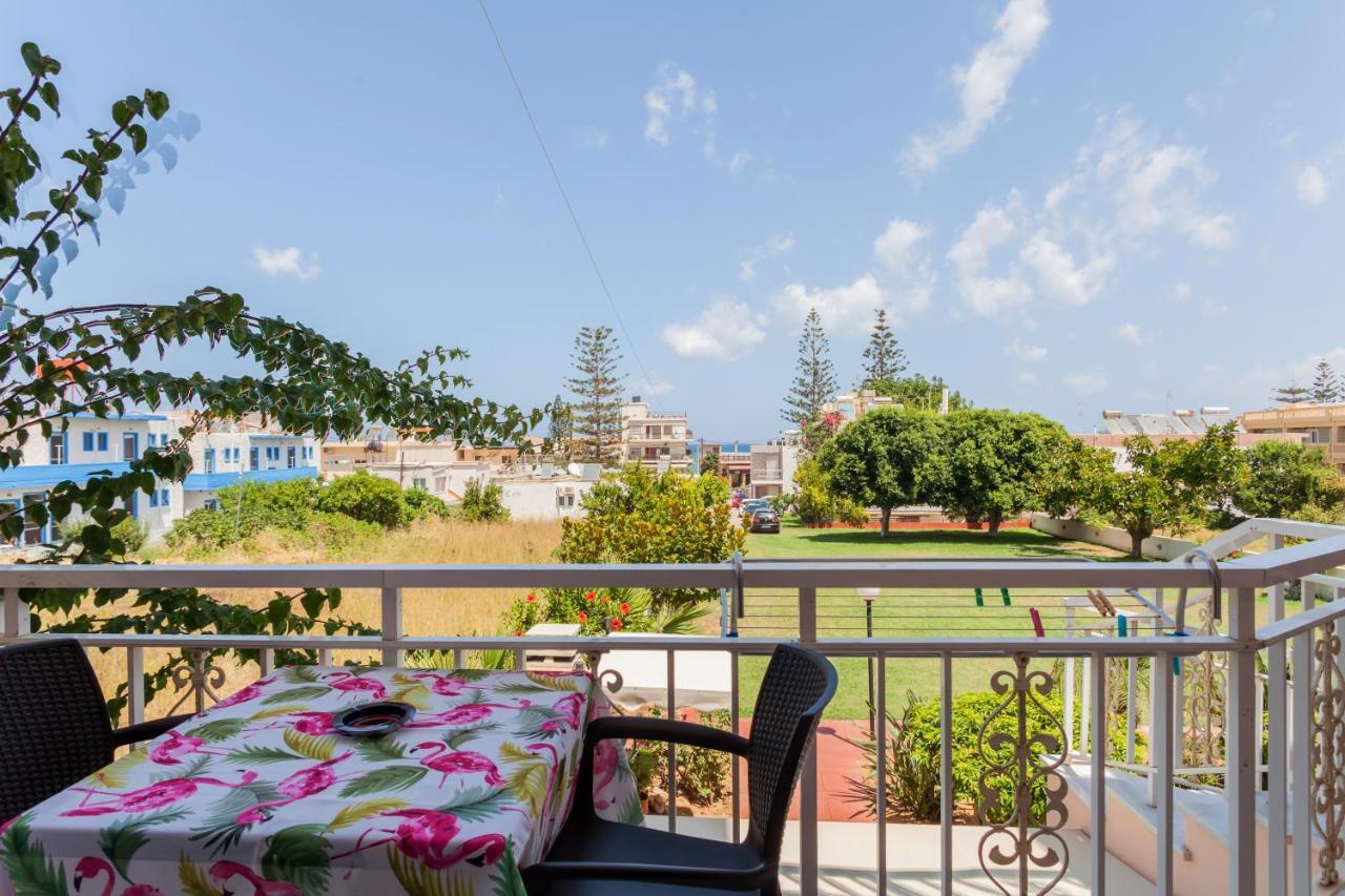 Christine Seaside Apartments In Chania สตาโลส ภายนอก รูปภาพ