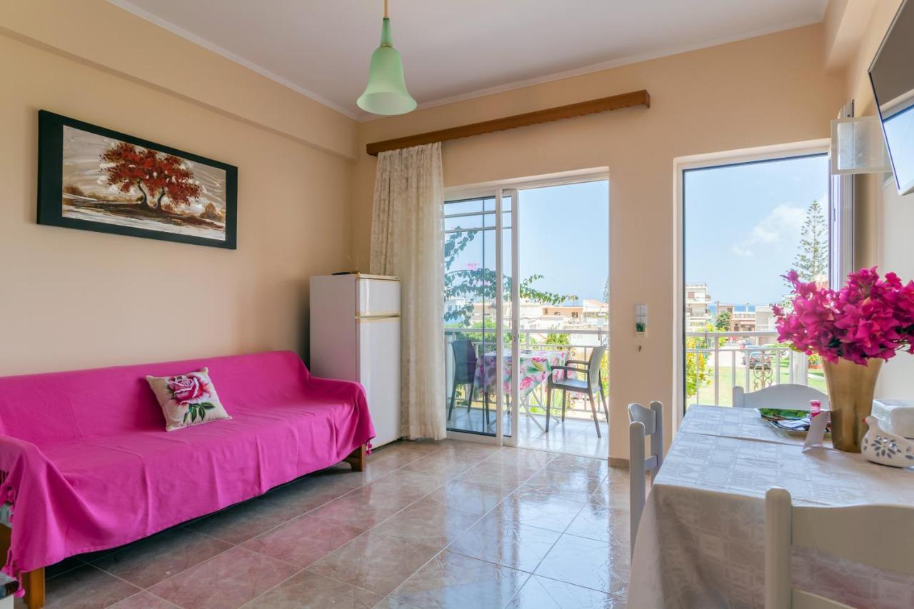 Christine Seaside Apartments In Chania สตาโลส ภายนอก รูปภาพ