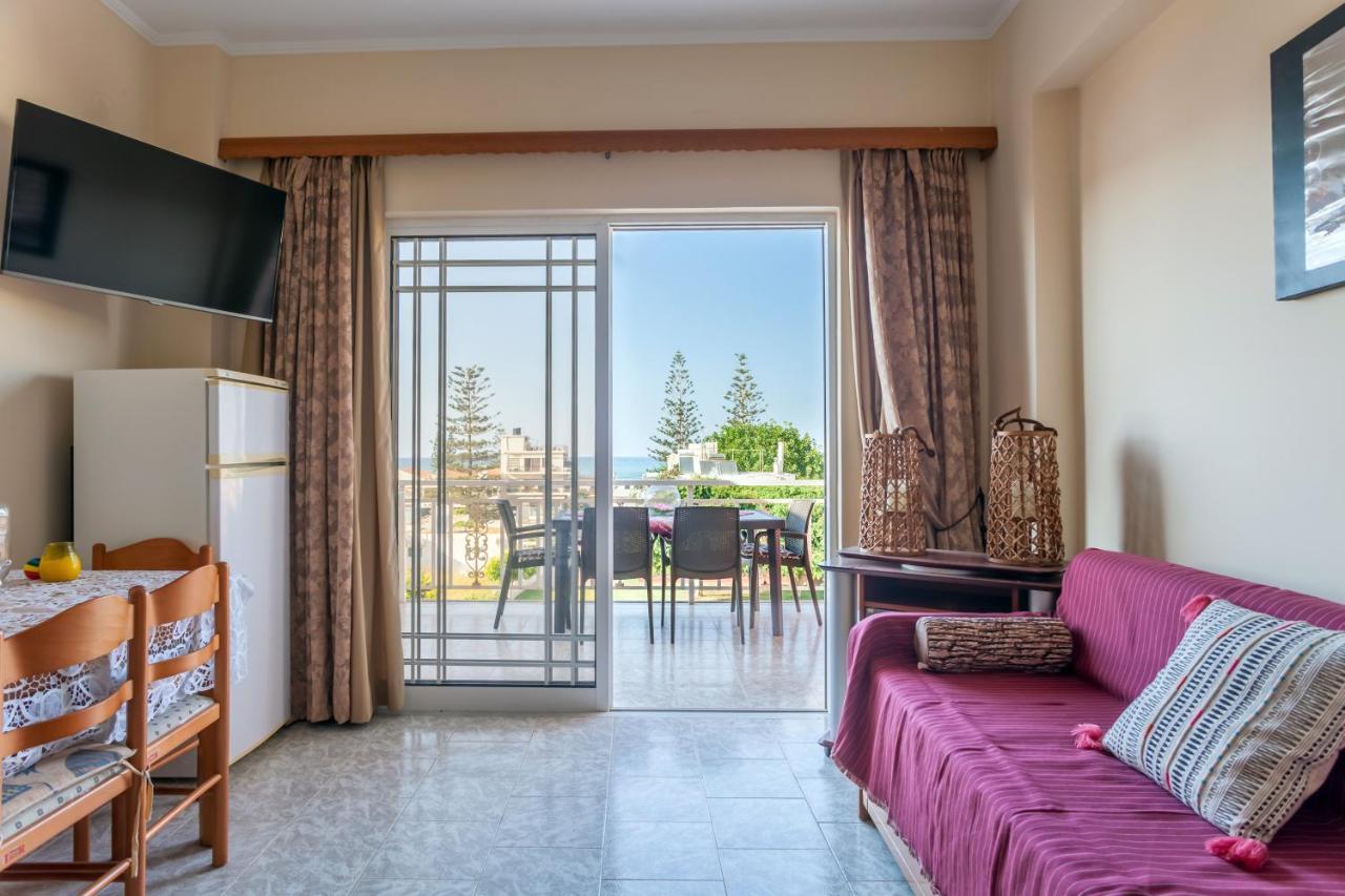 Christine Seaside Apartments In Chania สตาโลส ภายนอก รูปภาพ